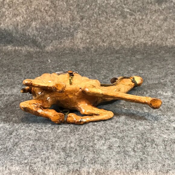 Handmade Leather Camel Statue - Picture 8 of 8